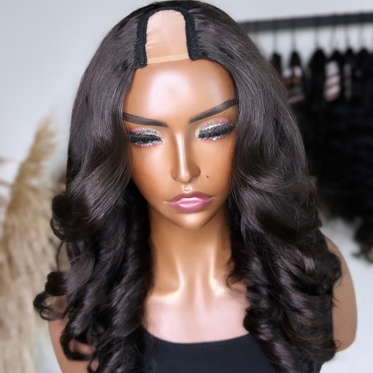 U- Part Wig Construction